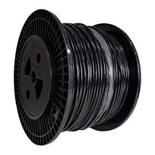 CABO DE AÇO 3/16 6X19 AF PVC PRETO GALVANIZADO