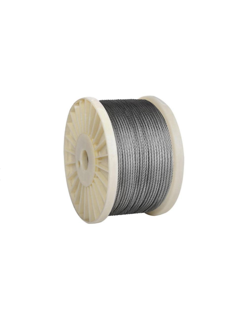 CABO DE AÇO 3/32 6X7 AF INOX AISI 316